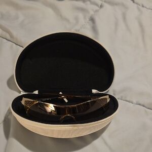 Oakley Dart Sunglasses in Gold with Case